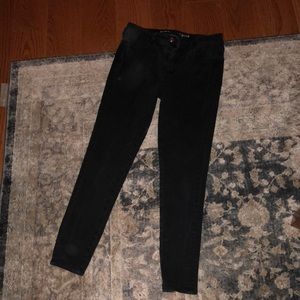 American Eagle black jeans, size 4